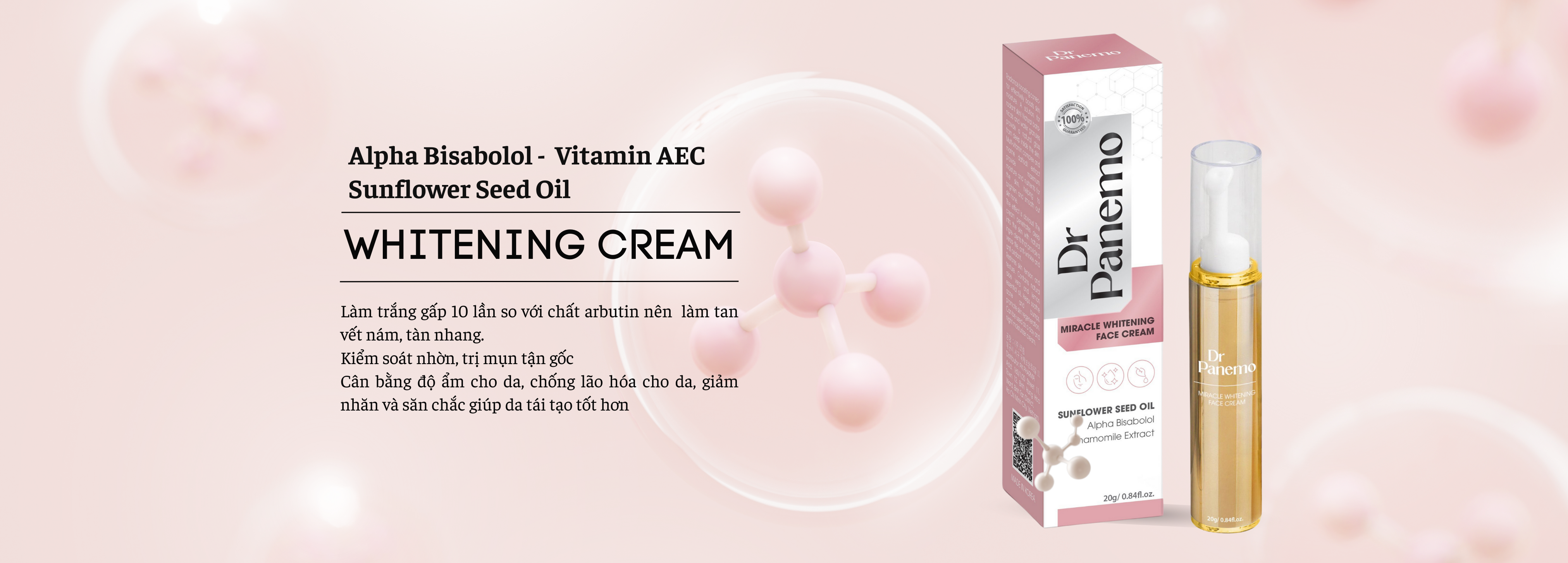 Kem trắng da Dr.Panemo