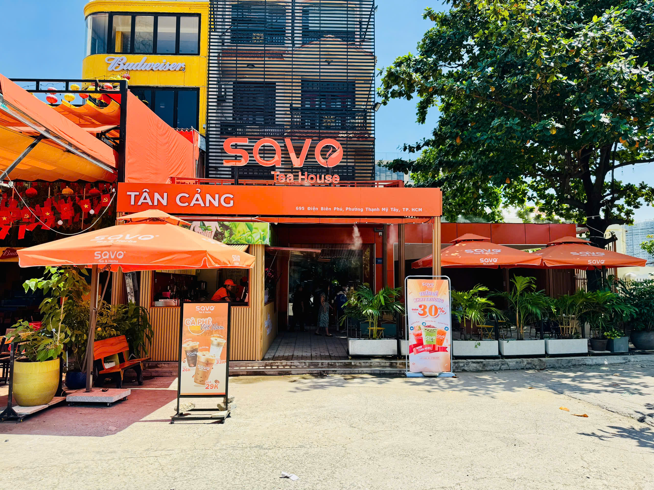 Tiệm trà <br> SAVO TEA HOUSE