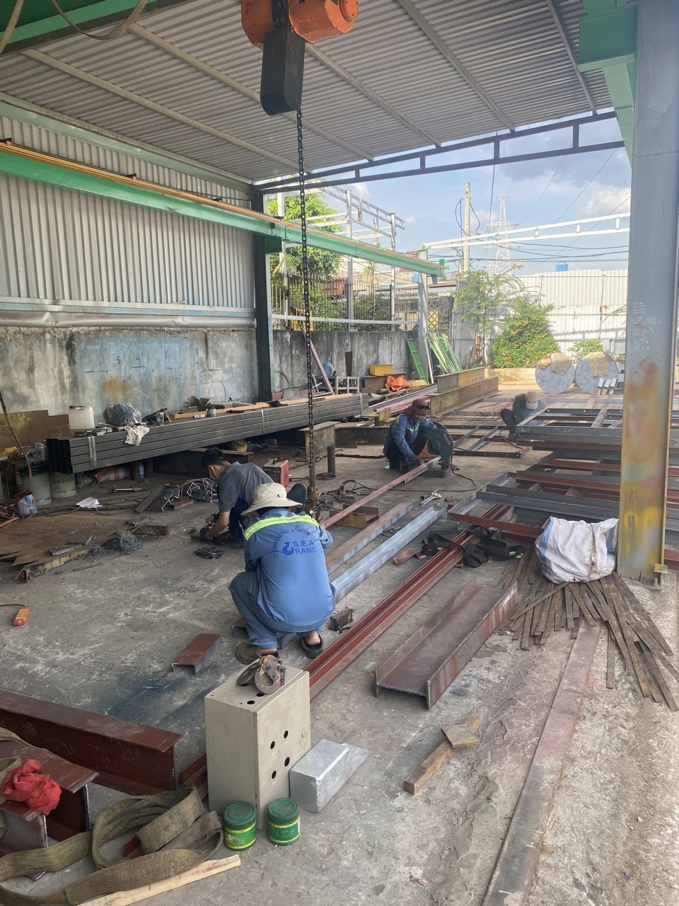 TƯ VẤN, THIẾT KẾ, LẮP ĐẶT CẦU TRỤC, PALANG, THANG NÂNG HÀNG