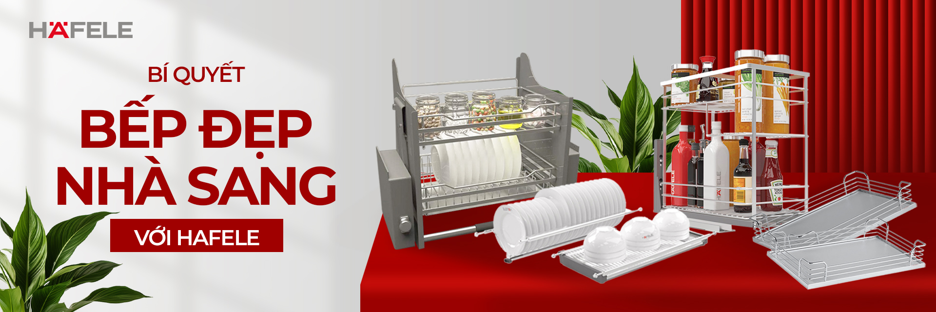 Phụ kiện tủ bếp Hafele