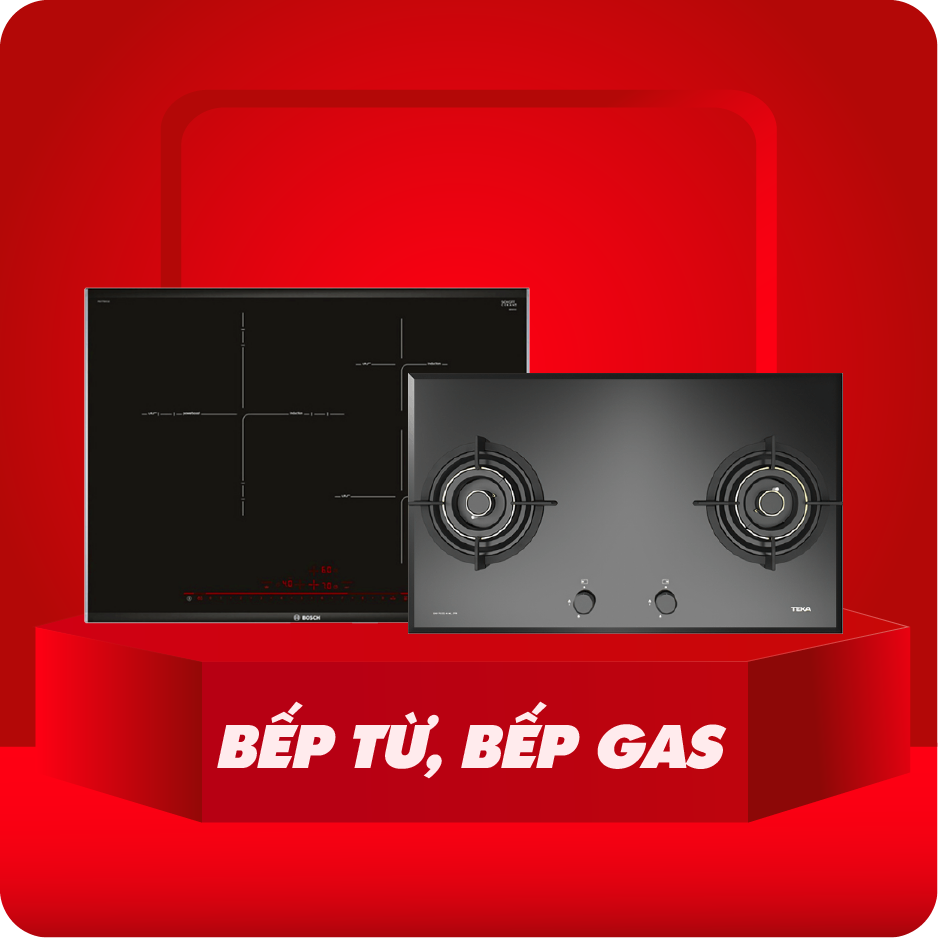 Bếp từ, bếp gas