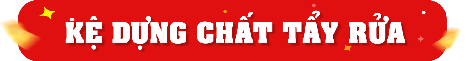 Kệ đựng chất tẩy rửa