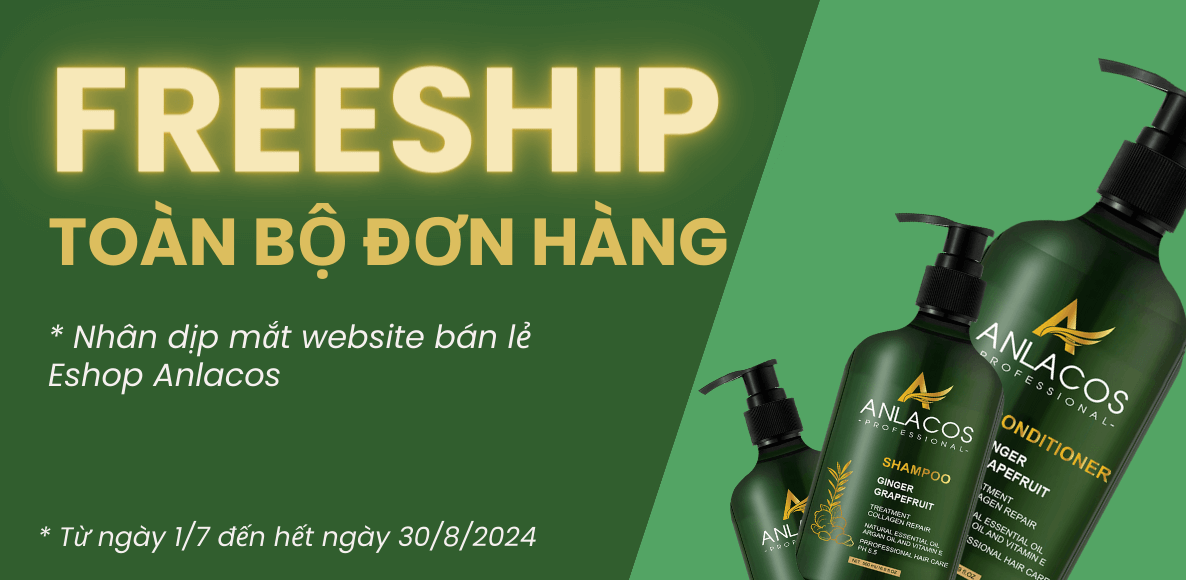 Miễn phí vận chuyển toàn bộ đơn hàng Anlacos