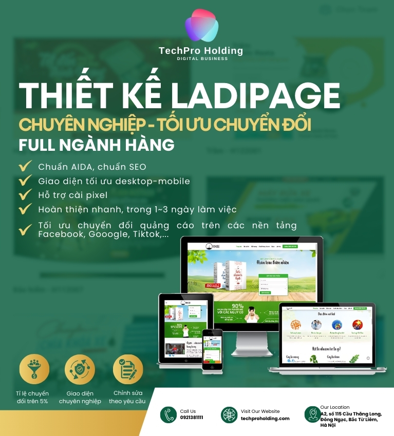 Thiết kế Landing Page