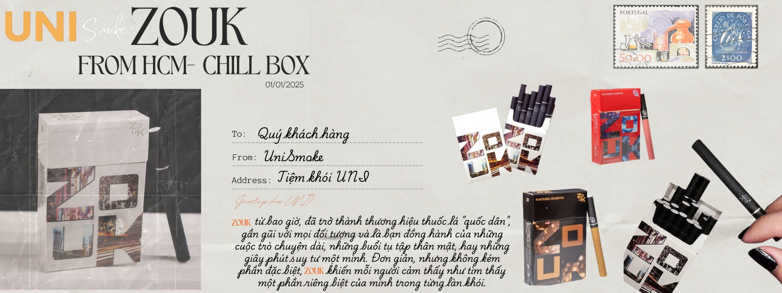 thuốc lá thơm zouk