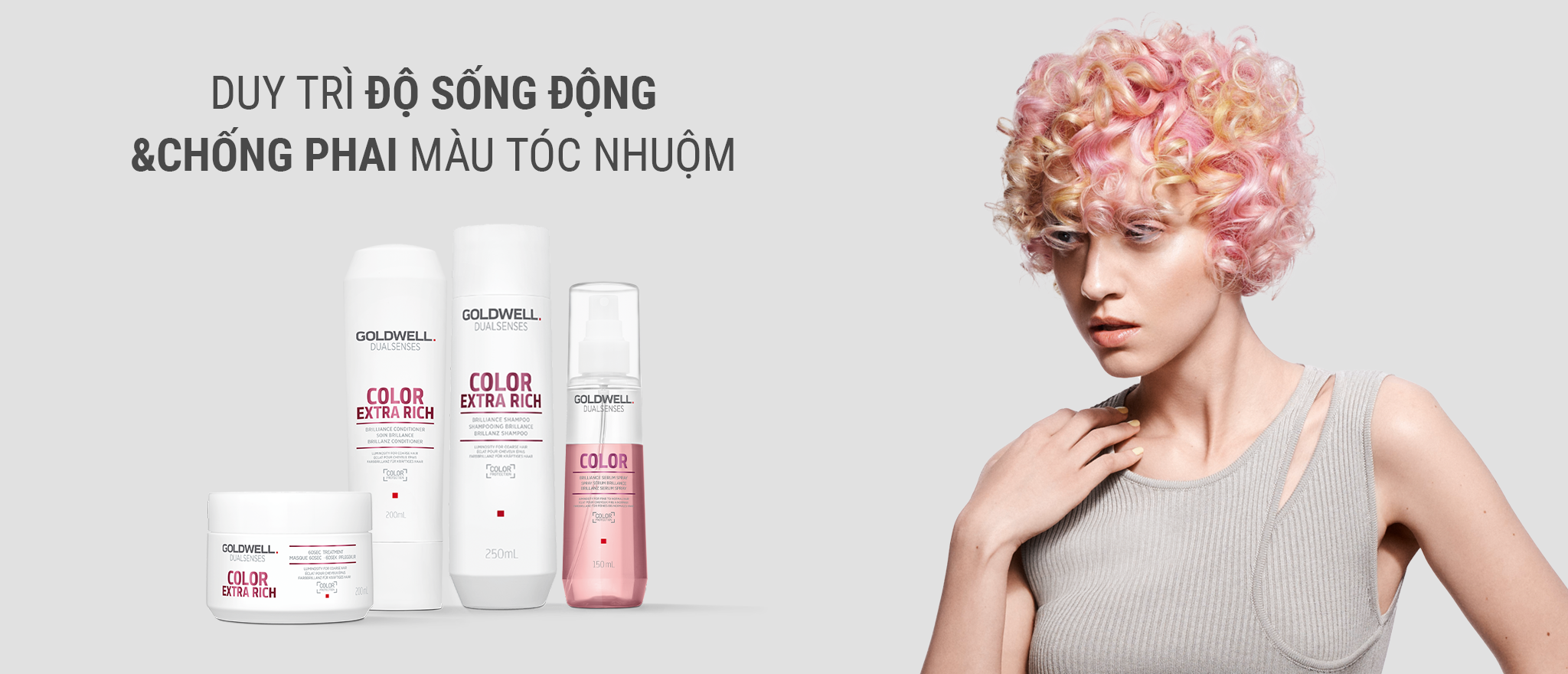 Tóc nhuộm màu