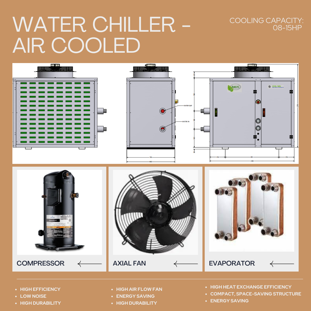 WATER CHILLER 8-15HP