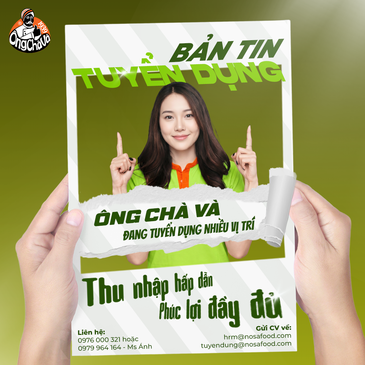 Ong Cha Va tuyen dung