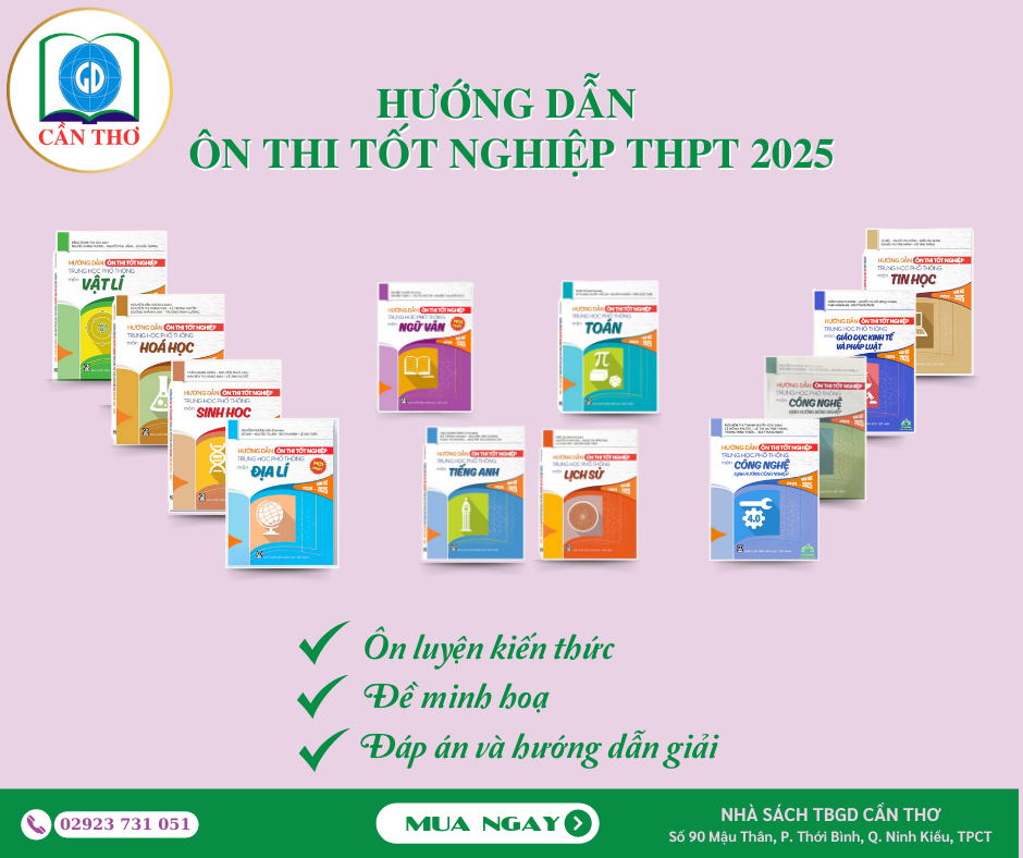 Sách Ôn Thi Tốt Nghiệp THPT 2024-2025