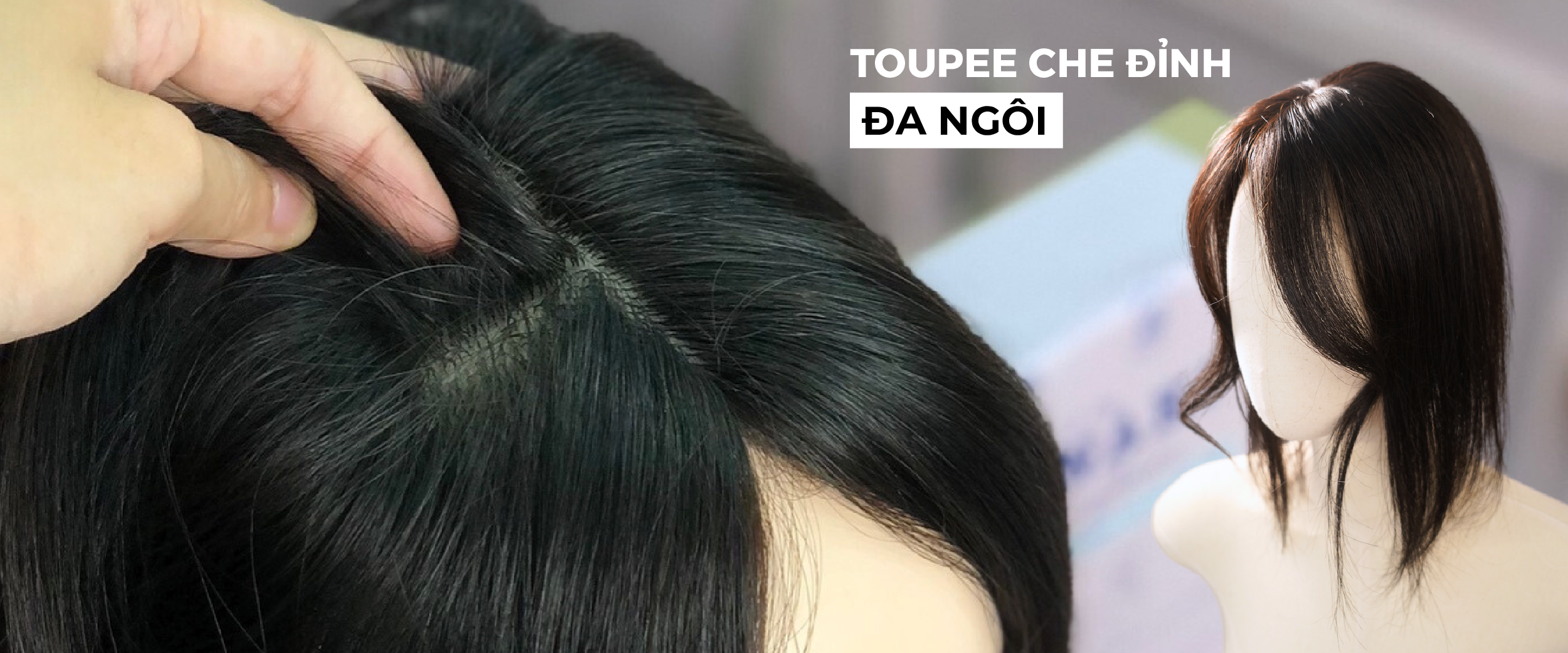 Toupee che đỉnh đa ngôi