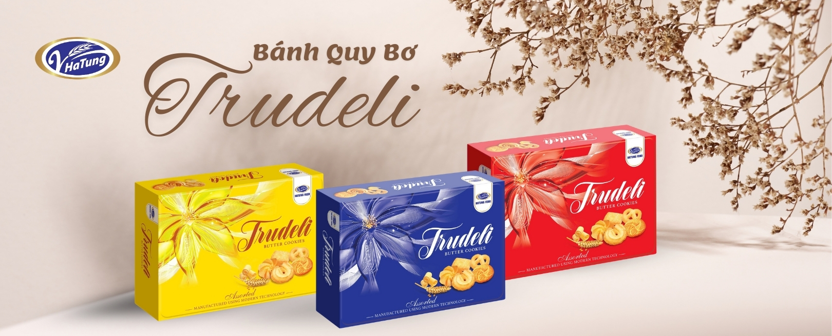 Bánh quy bơ Trudeli