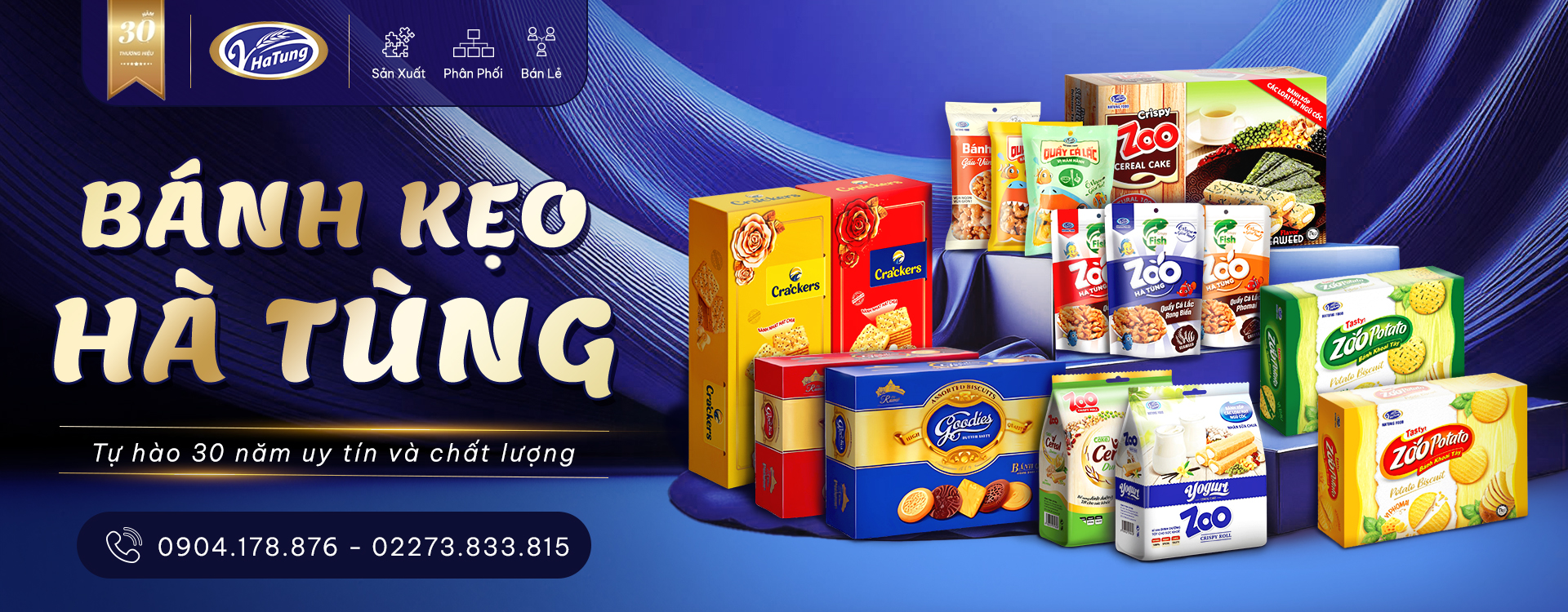 Giới thiệu bánh kẹo Hà Tùng