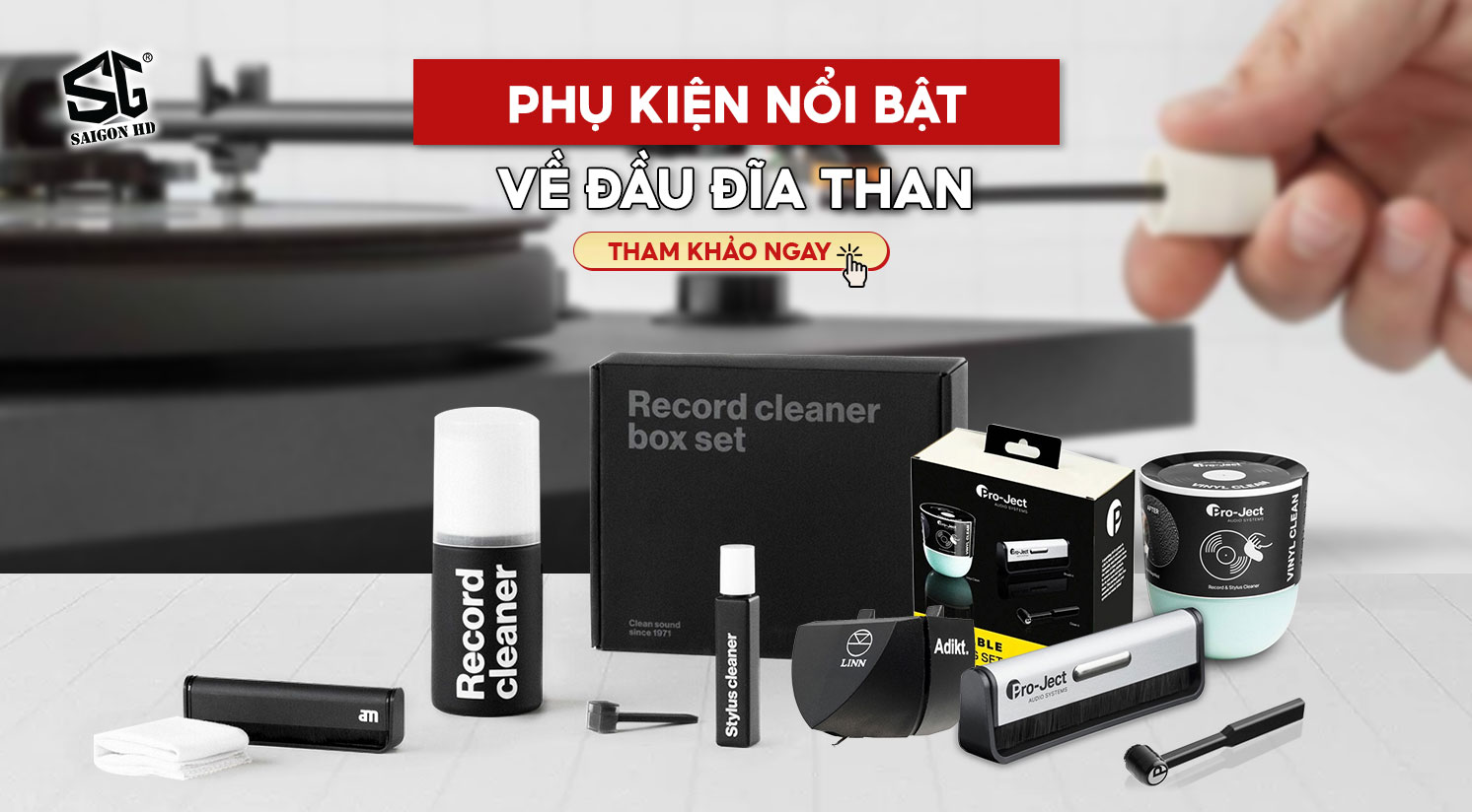 Phụ kiện Đầu đĩa than nổi bậc