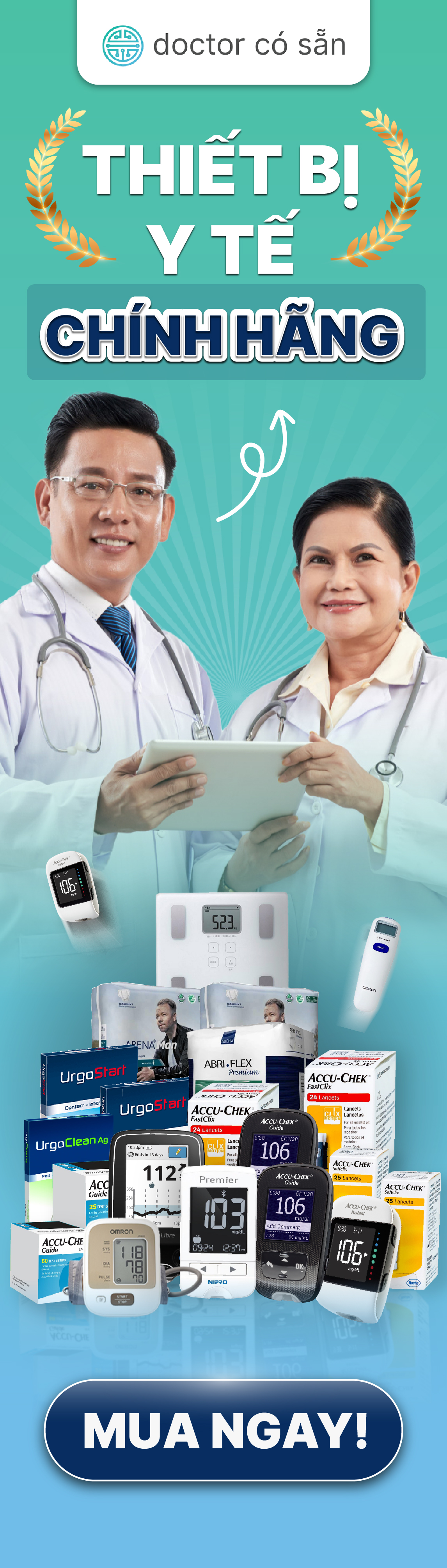 THIẾT BỊ Y TẾ CHÍNH HÃNG