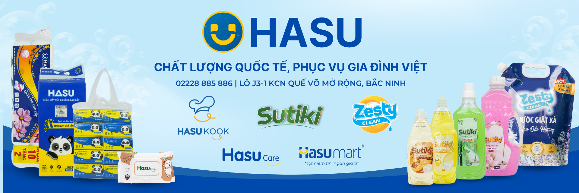 HASU GROUP - CHẤT LƯỢNG QUỐC TẾ, PHỤC VỤ GIA ĐÌNH VIỆT