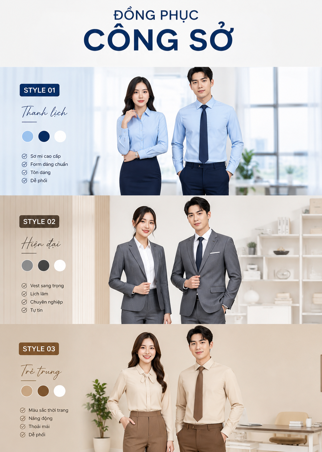 Đồng Phục Công Sở 
