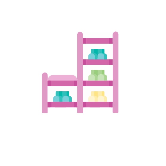 Kệ, Giỏ, Thùng đựng