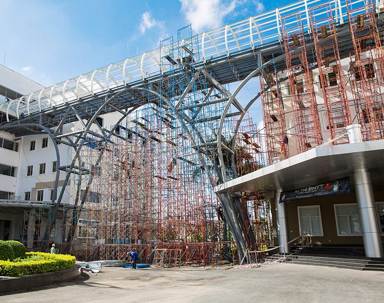 Kết cấu thép cho các ứng dụng công nghiệp và dân dụng