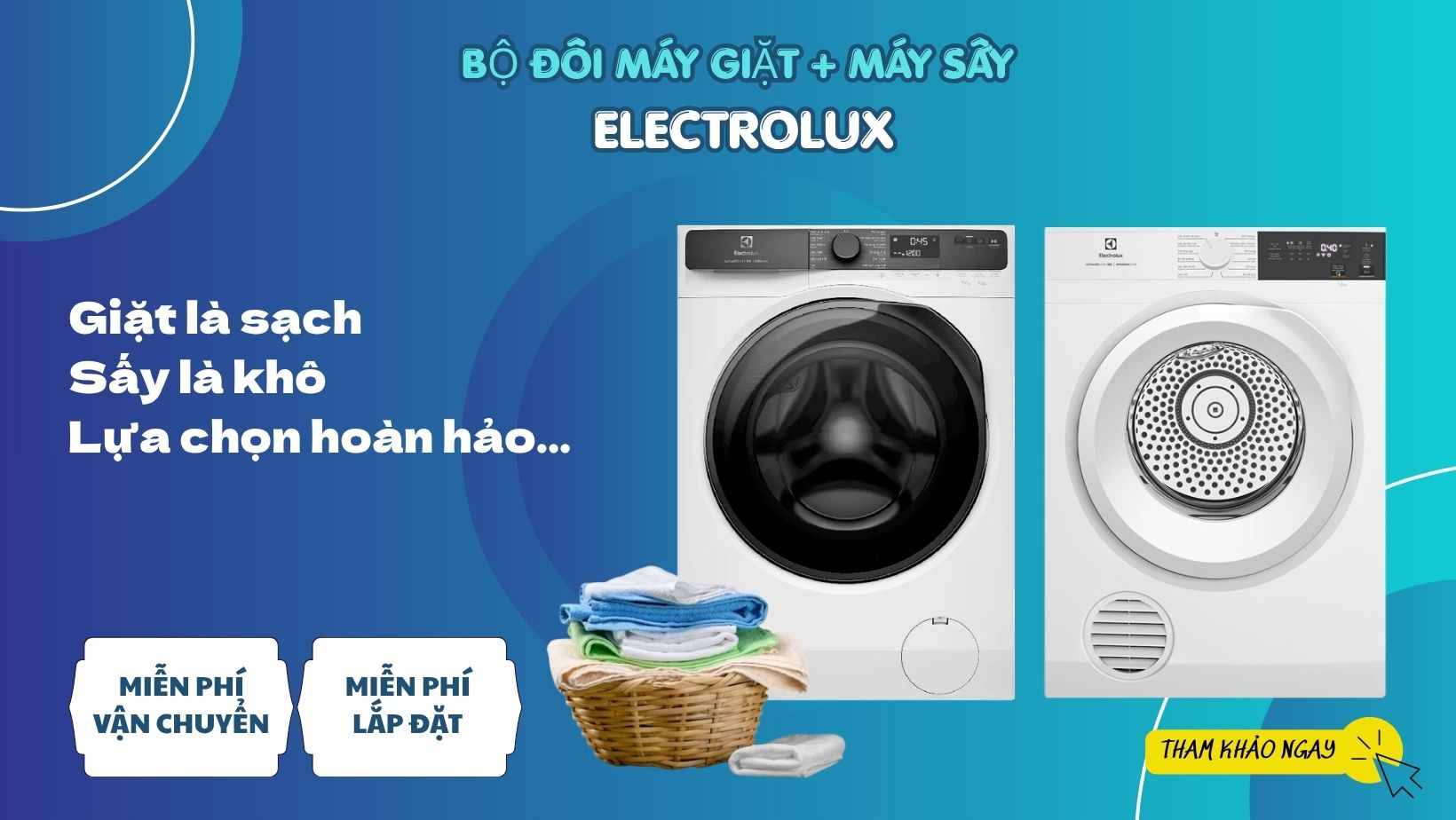 Máy giặt - Máy sấy Electrolux