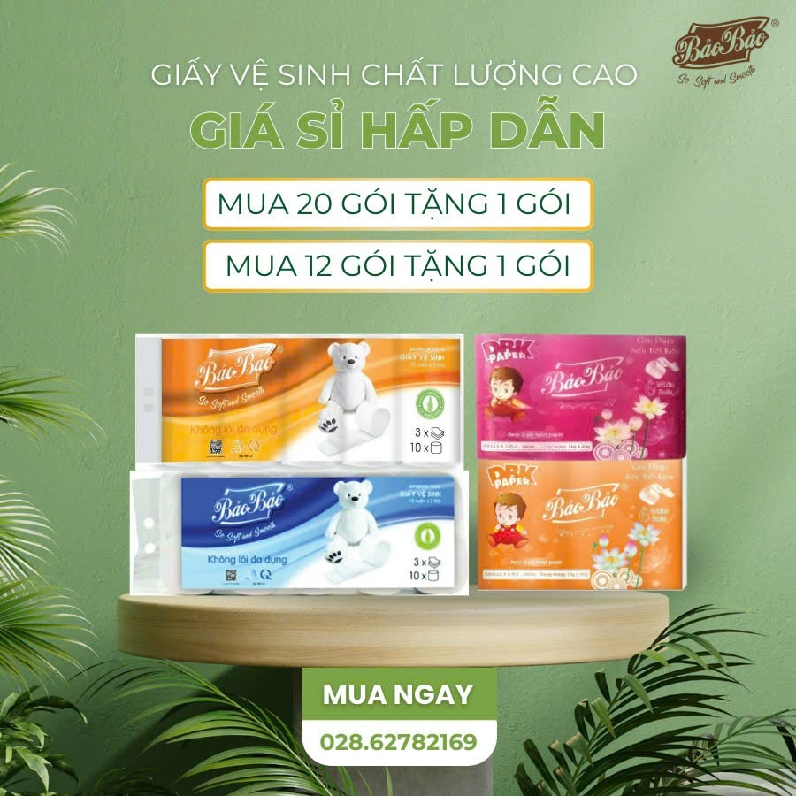 Giấy vệ sinh chất lượng cao 