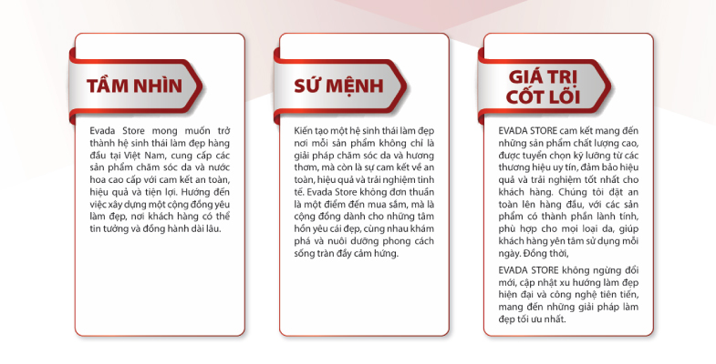 TẦM NHÌN - SỨ MỆNH - GIÁ TRỊ CỐT LÕI 