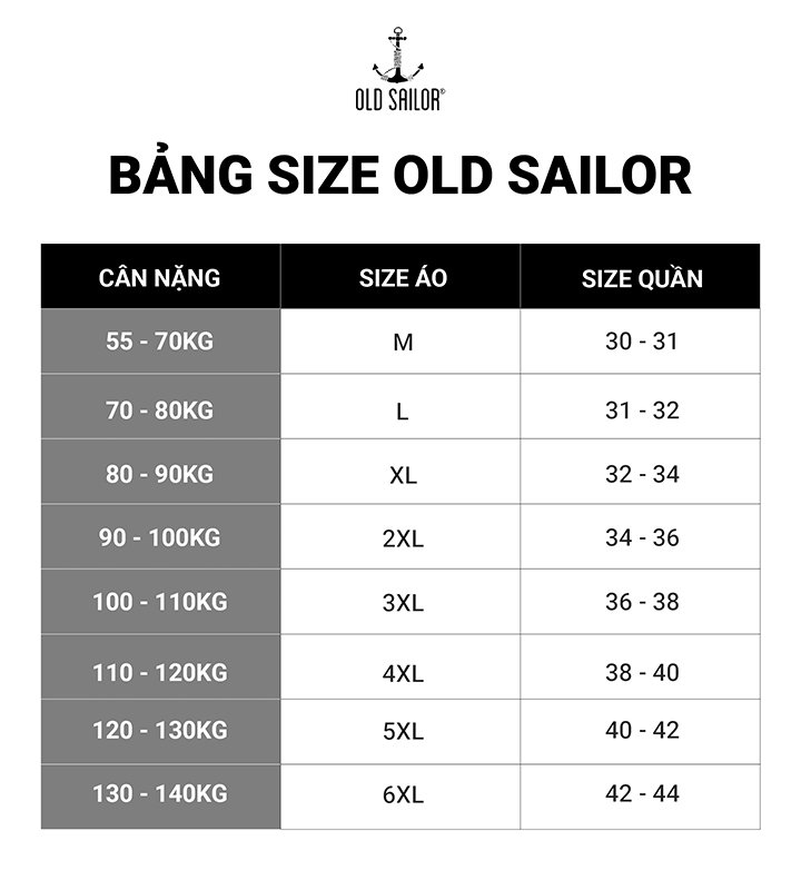 Quần Short  Nam Cheers Old Sailor - SHBG88637 - Big size upto 6XL