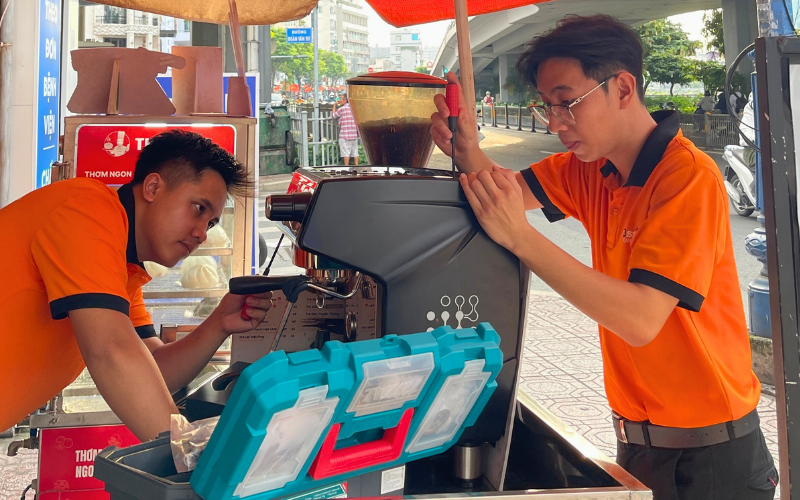 Sửa máy cà phê chuyên nghiệp