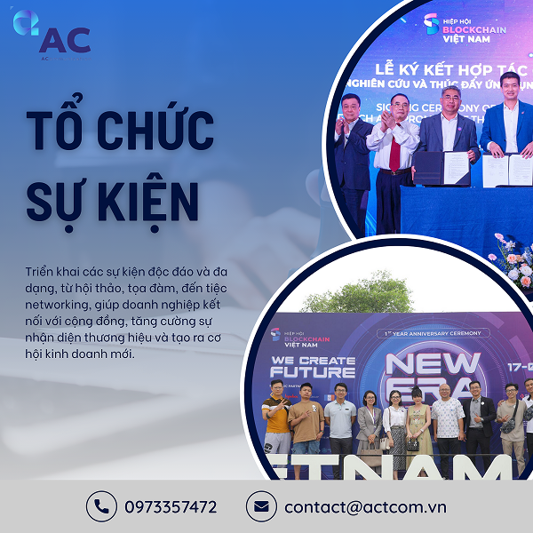 TỔ CHỨC SỰ KIỆN