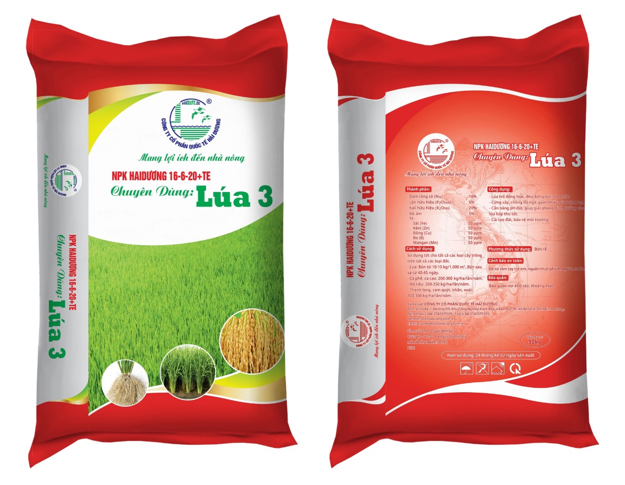 NPK HAIDUONG 16-6-20+TE