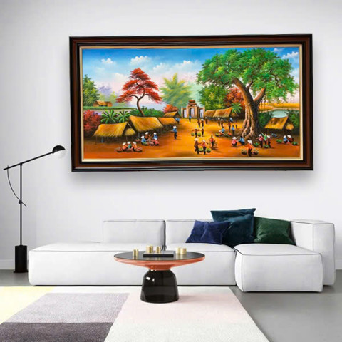 Tranh Đồng Quê Hưng Thịnh