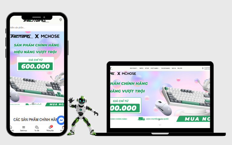 MUA SẮM TRỰC TUYẾN TẠI WEBSITE