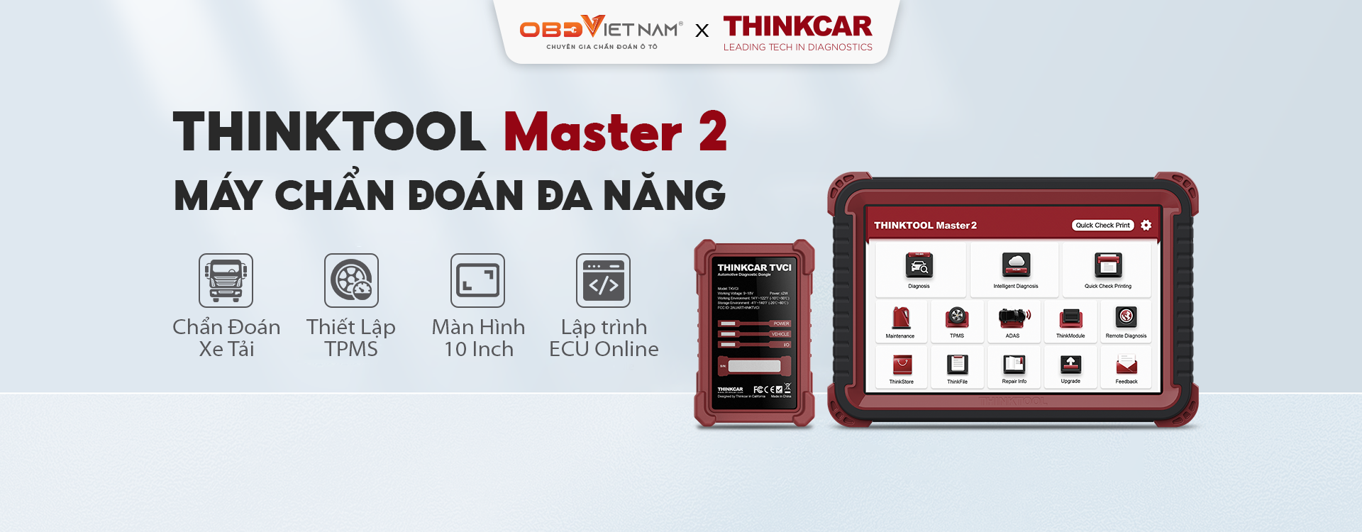Máy chẩn đoán đa năng THINKTOOL MASTER 2