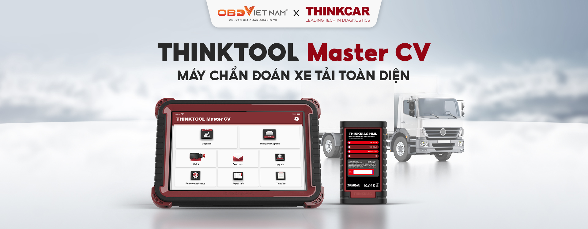 Máy chẩn đoán đa năng THINKTOOL MASTER CV