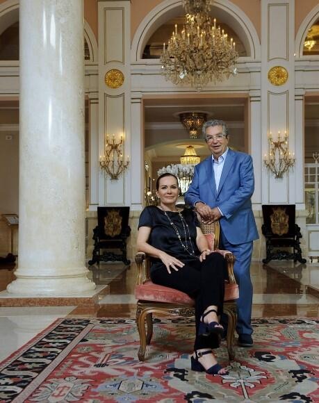 Dominique and Henri - Family picture