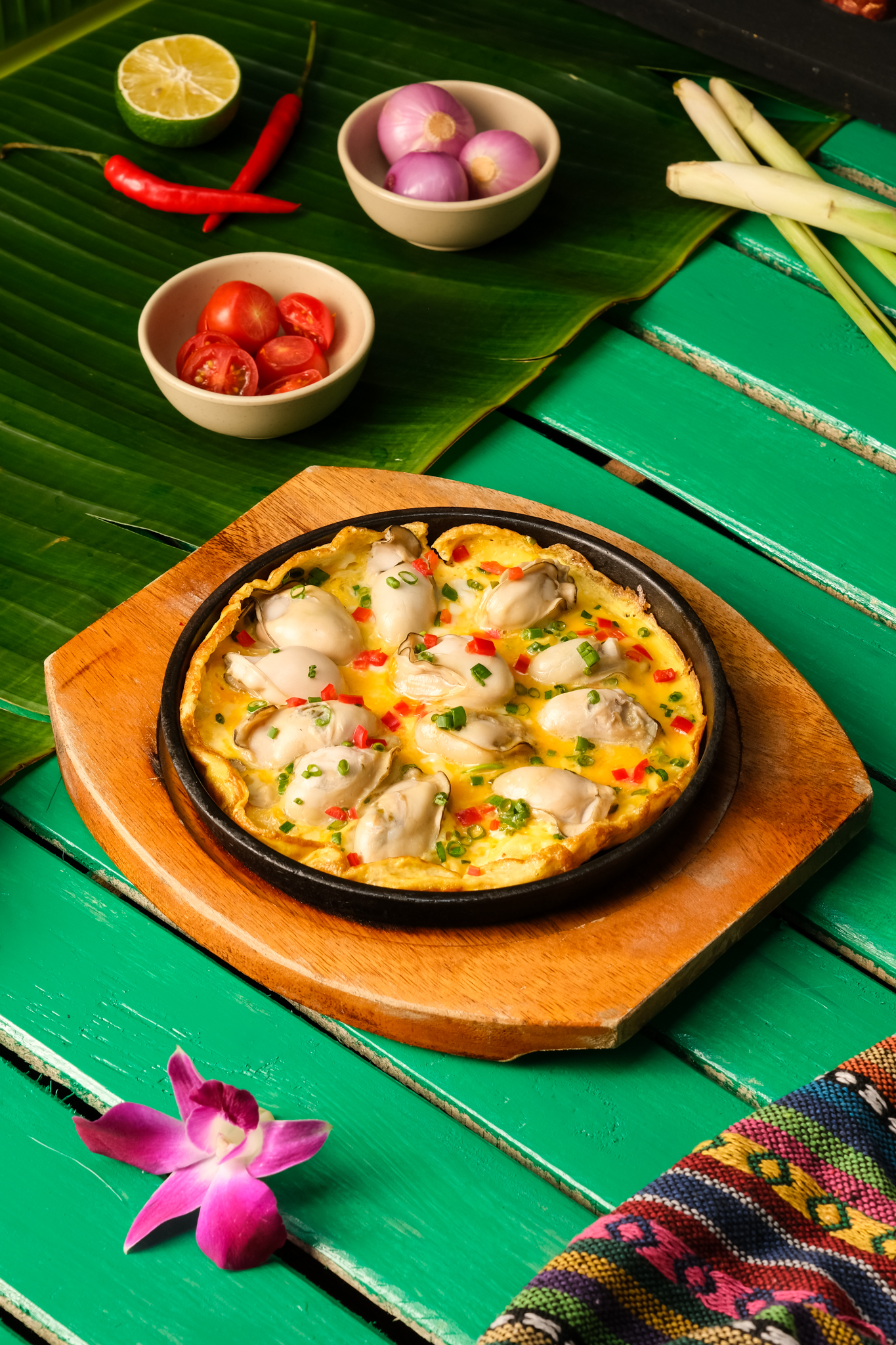 Hầu chiên trứng xốt Thái