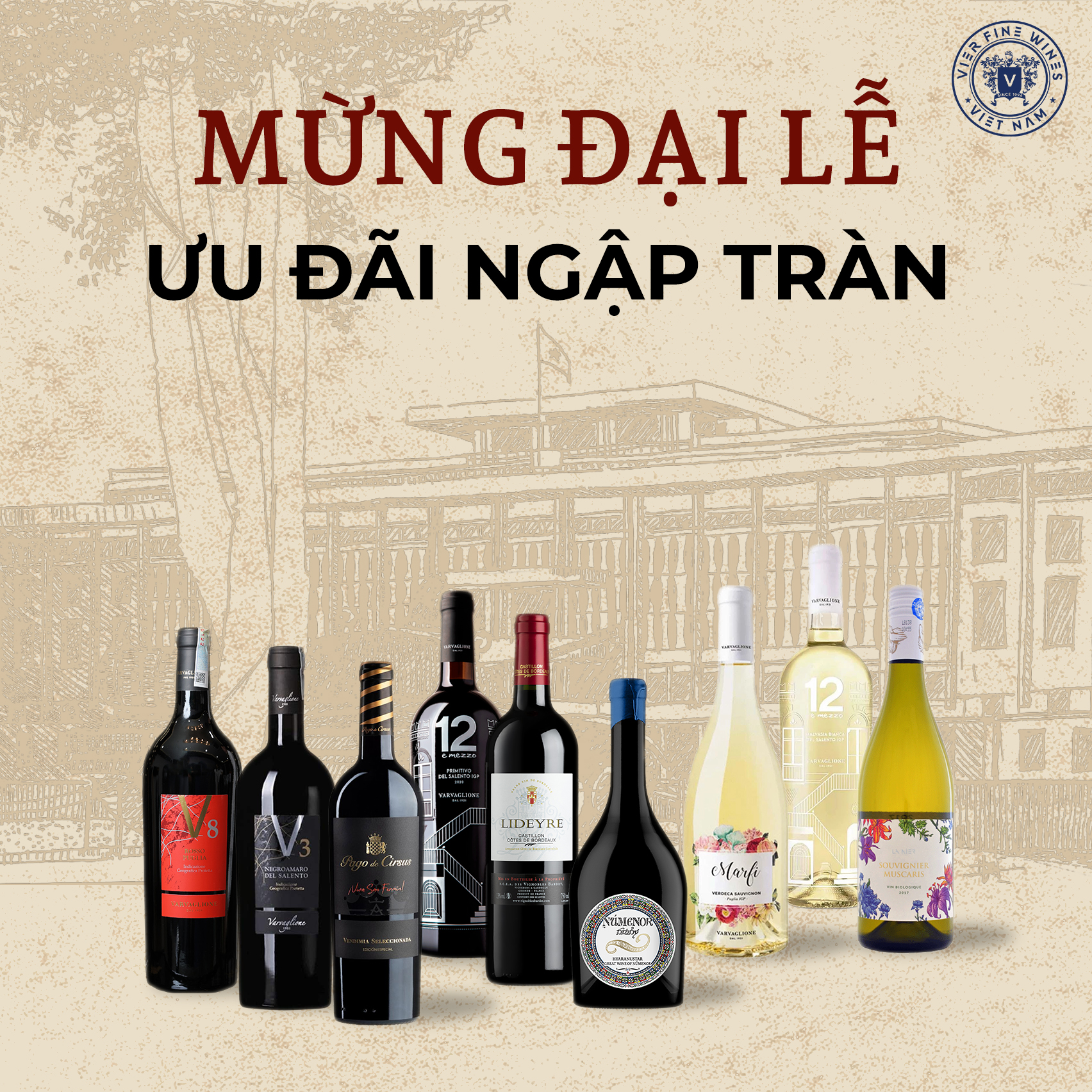 Vier Fine Wines - Nier Since 1994 - Rượu vang hảo hạng