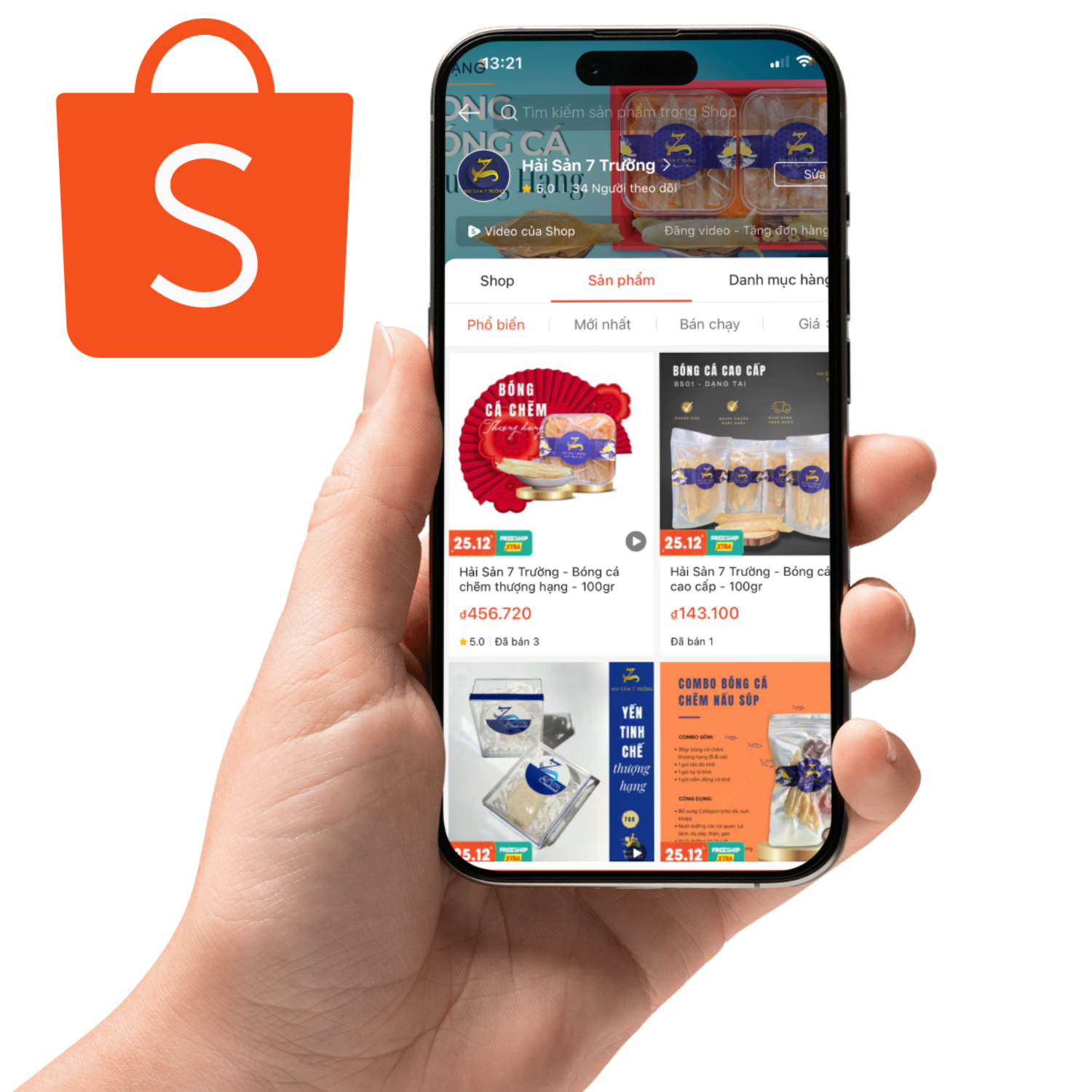 Shopee: 7Seafood_Premium