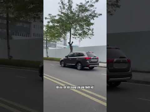 Mitsubishi Outlander 7 chỗ gầm cao cực tiết kiệm, lh: 0332728888 #otocomvn #otocu #muabanxe #review