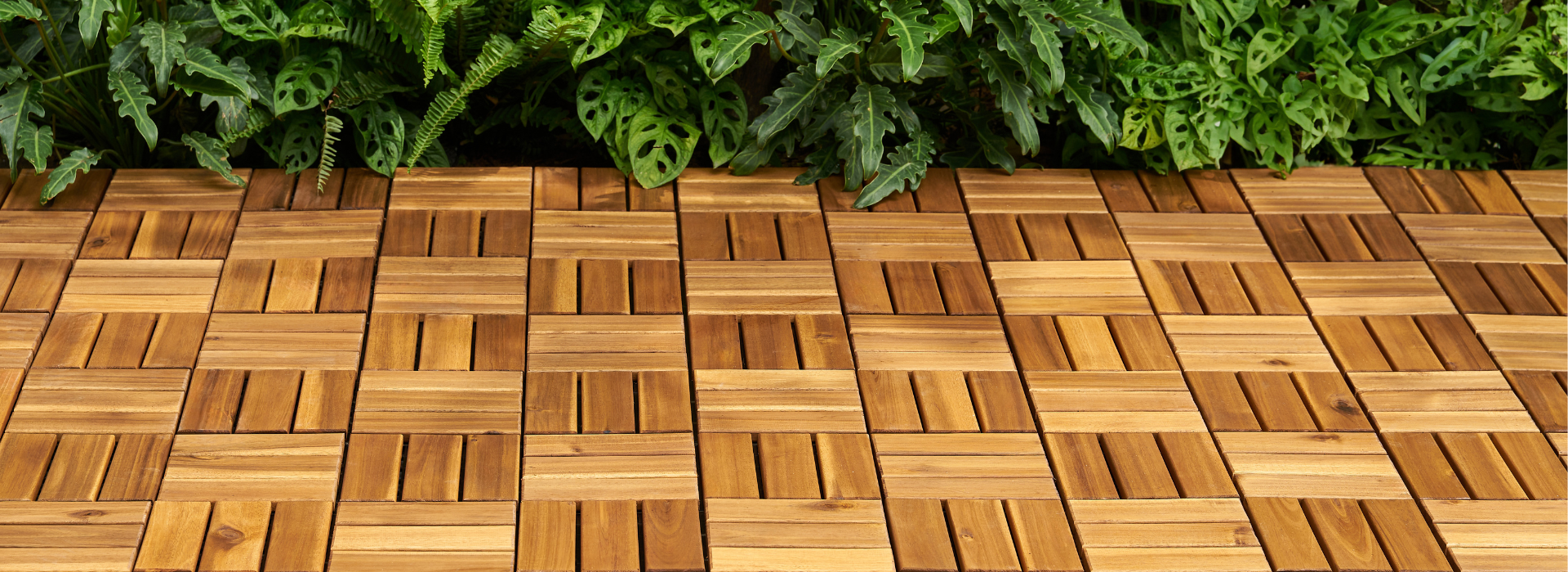 wood deck tile