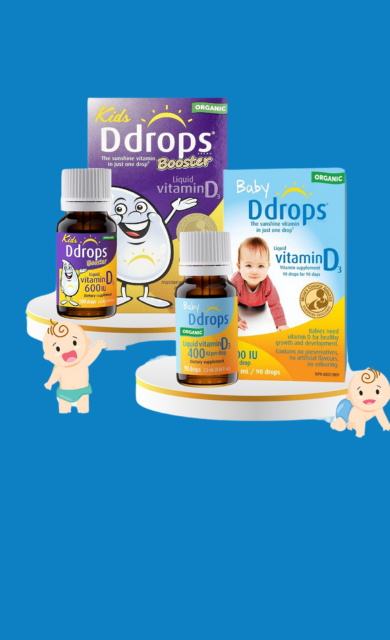 Công dụng của Vitamin D3 Ddrops 
