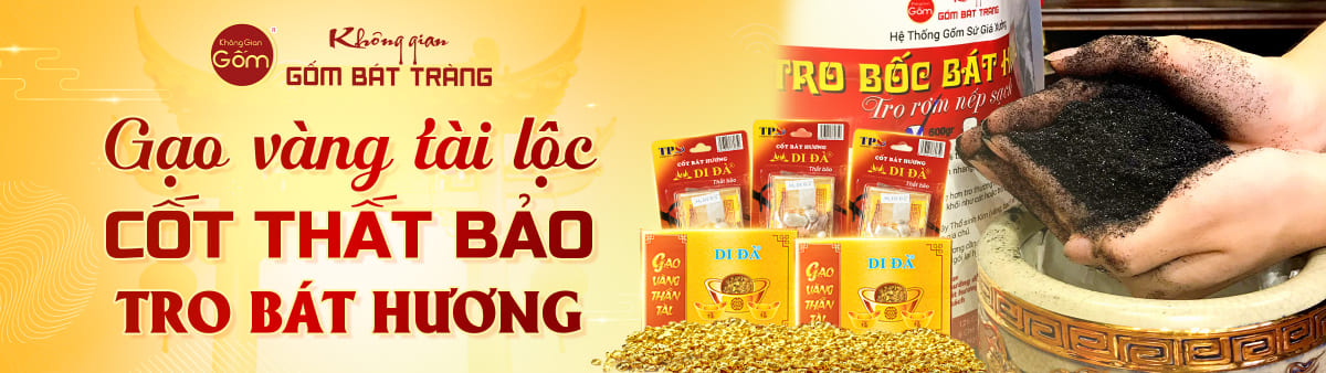 đồ thờ gốm sứ Bát Tràng