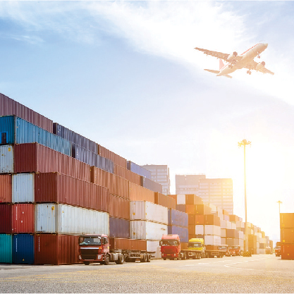 Vận chuyển nội địa và quốc tế.