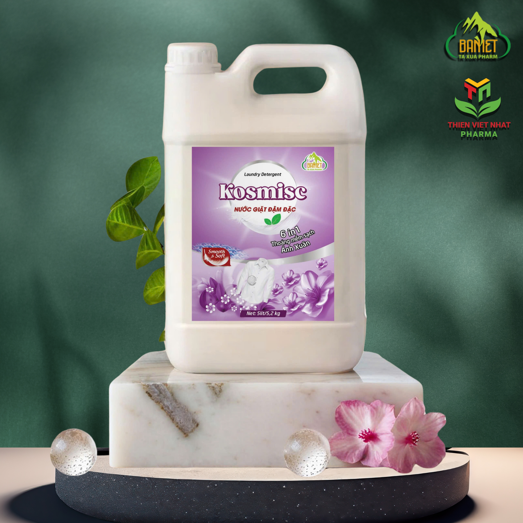 Nước giặt Kosmisc đậm đà 