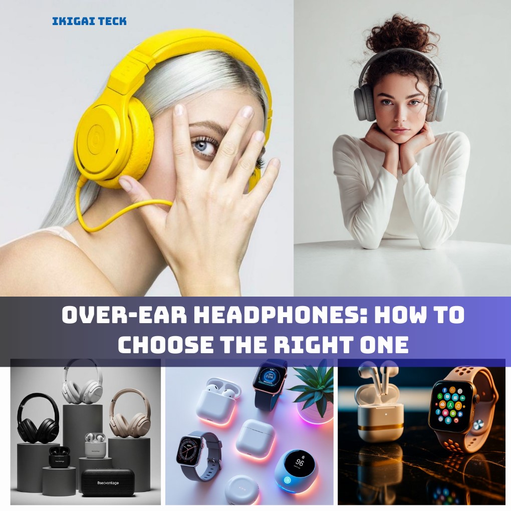 🎧 Over-Ear Headphones for Focused Listening & Comfort