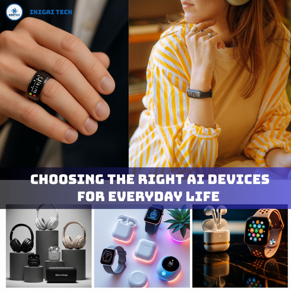 ⌚AI Accessories & Wearables for Smarter Daily Living