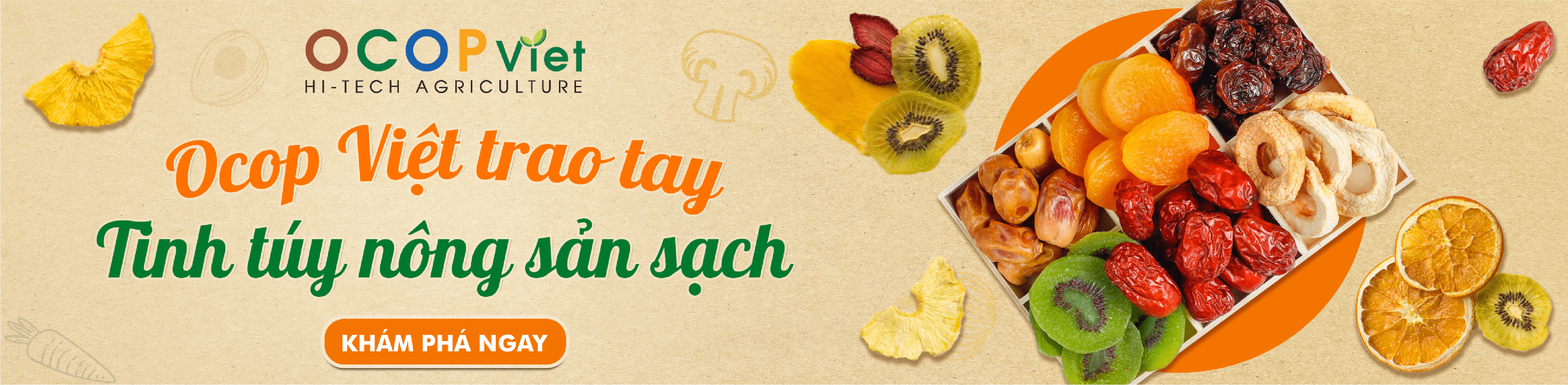 	Nông sản tươi - Hàng xuất khẩu <br> Fresh agricultural products - Export quality goods 