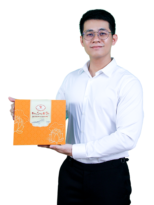 A chef show the support menu