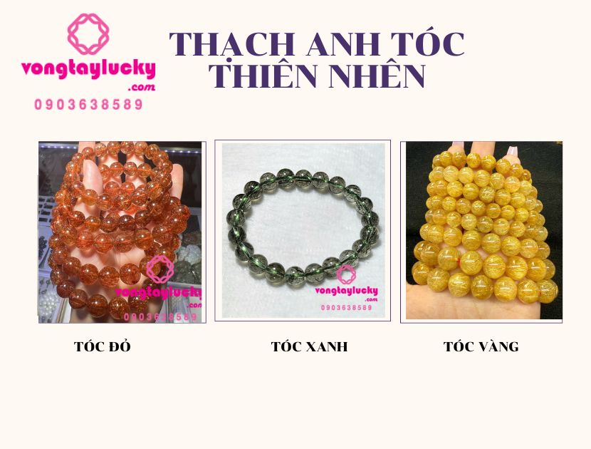 THẠCH ANH TÓC THIÊN NHIÊN