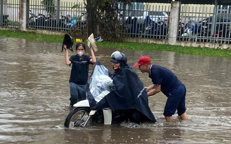 Flood relief for employees