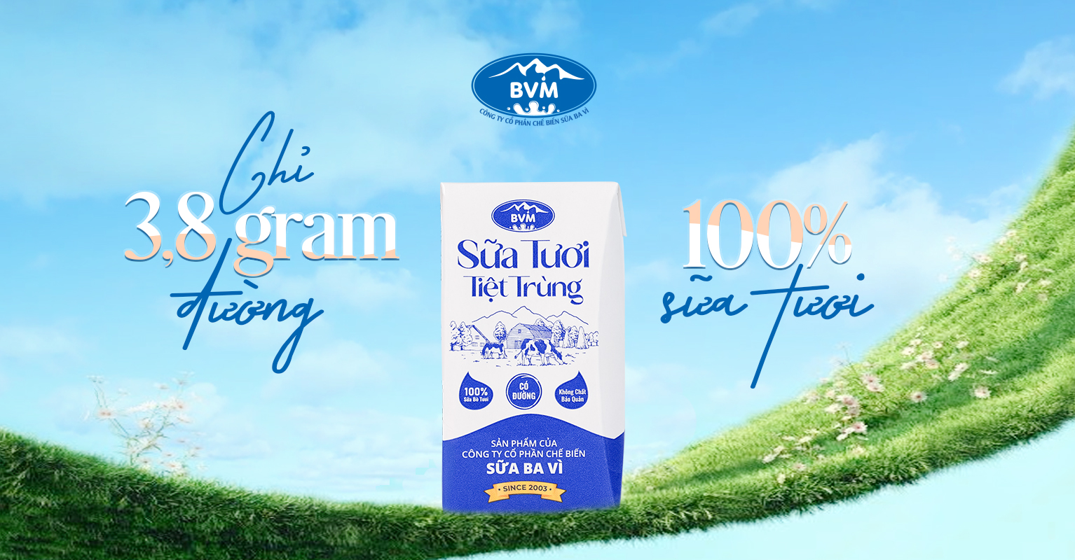 Sữa tươi tiệt trùng BVM